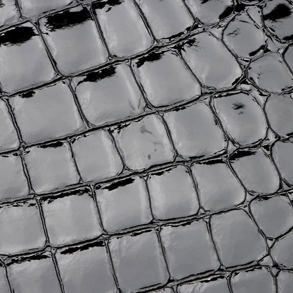 Saint Laurent Patent Croc Embossed Leather Suzanne Medium Hobo - Picture 12 of 14
